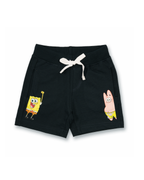 White SpongeBob “Smart Squad” Kids Shorts
