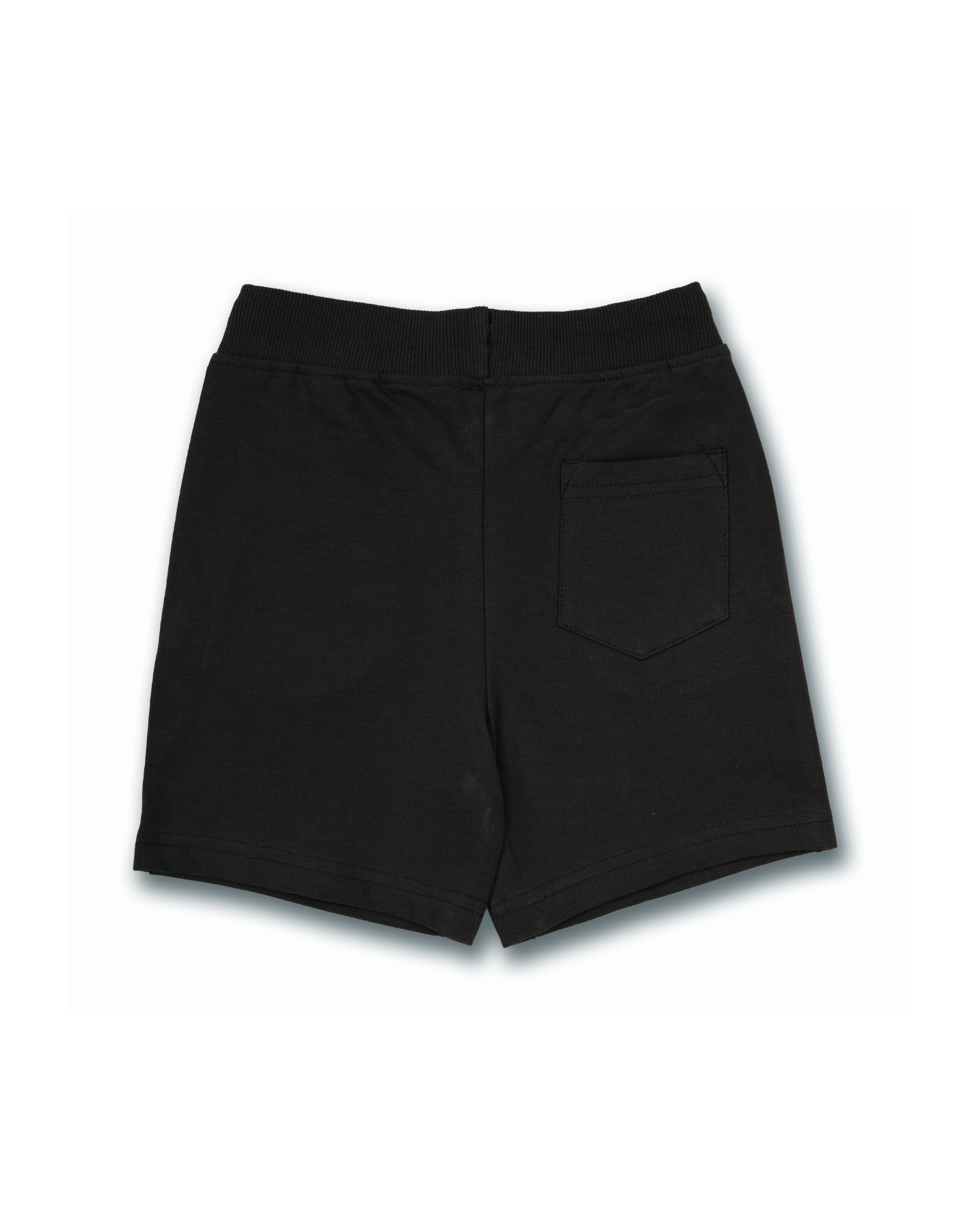 Black SpongeBob Neon Graphic Kids Shorts 