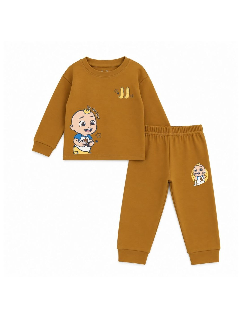 JJ Happy Little Star Baby Full Sleeve T-Shirt & Pant Set – CoComelon©