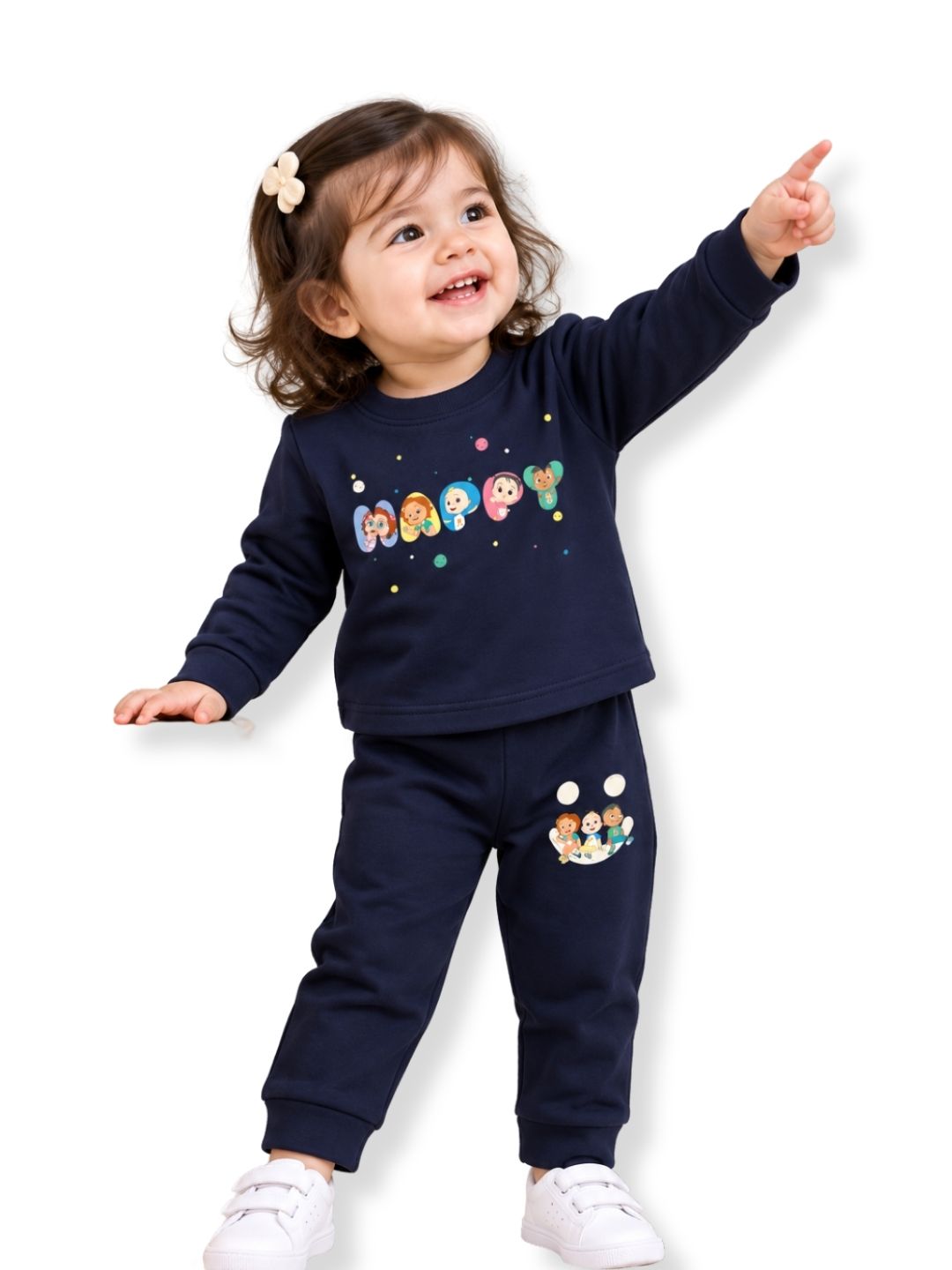 JJ Sharing Is Fun Baby Full Sleeve T-Shirt & Pant Set – CoComelon©