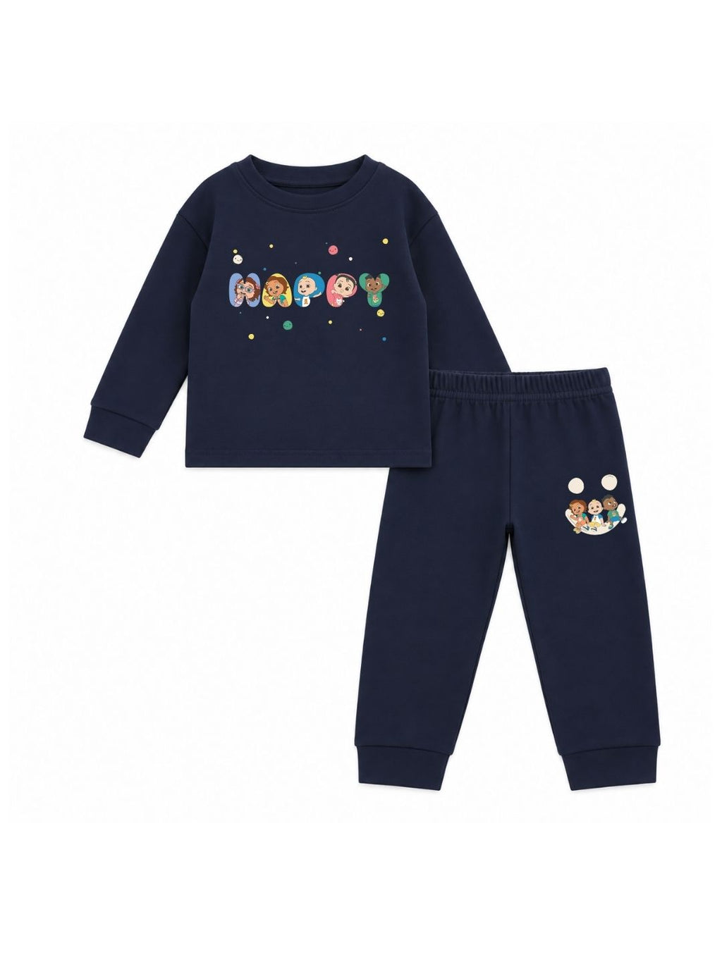 JJ Sharing Is Fun Baby Full Sleeve T-Shirt & Pant Set – CoComelon©