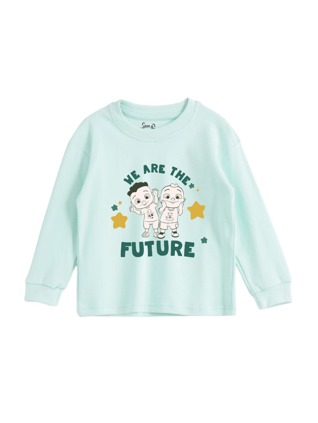JJ & Cody Future Stars Baby Full Sleeve T-Shirt & Pant Set – CoComelon©