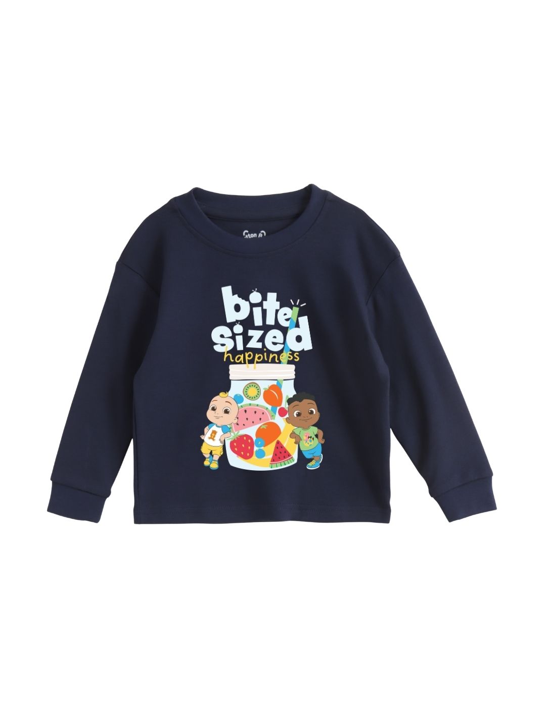 JJ Bite Sized Happiness Baby Full Sleeve T-Shirt & Pant Set – CoComelon©
