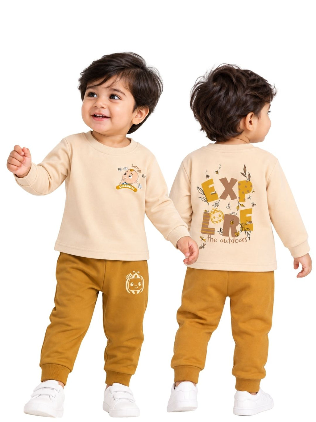 Explore the Outdoors Baby Full Sleeve T-Shirt & Pant Set – CoComelon©