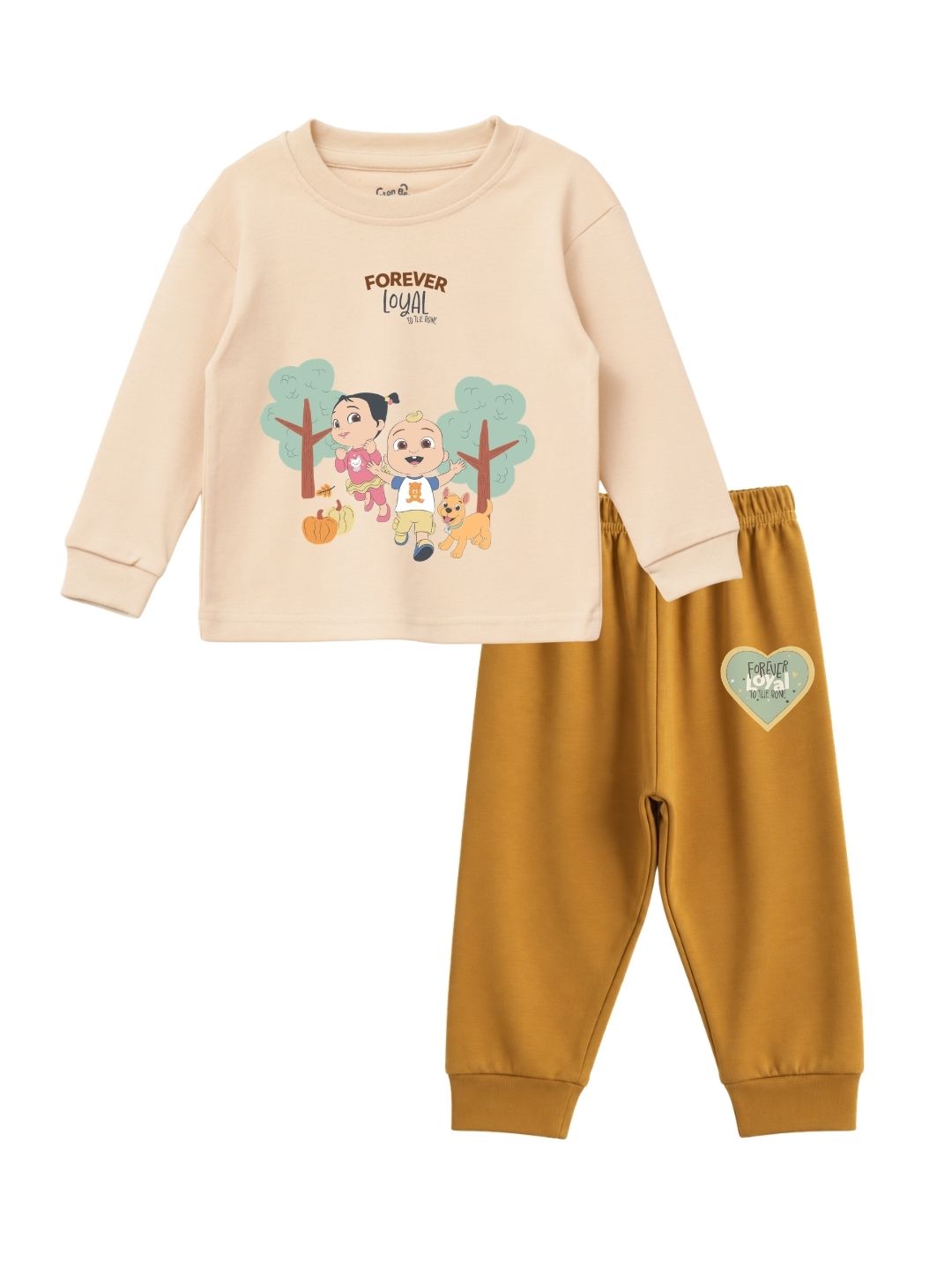 Forever Loyal Baby Full Sleeve T-Shirt & Pant Set – CoComelon©