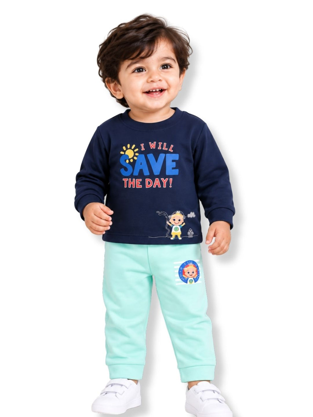 Save the Day Baby Full Sleeve T-Shirt & Pant Set – CoComelon©