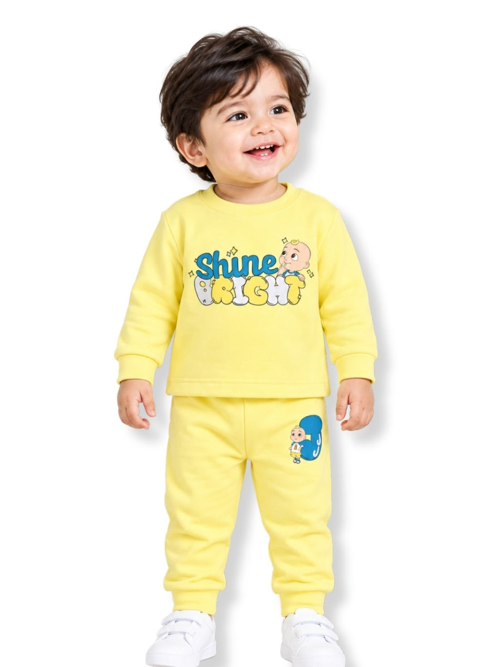 Shine Bright Baby Full Sleeve T-Shirt & Pant Set – CoComelon©