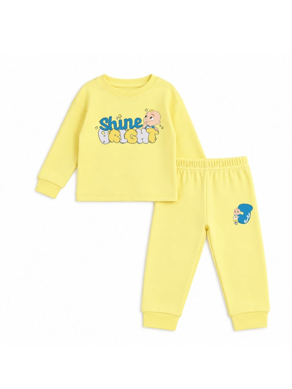 Shine Bright Baby Full Sleeve T-Shirt & Pant Set – CoComelon©