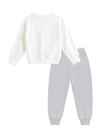 Explore Everyday Girls Printed Sweatshirt & Jogger Set – Dora©
