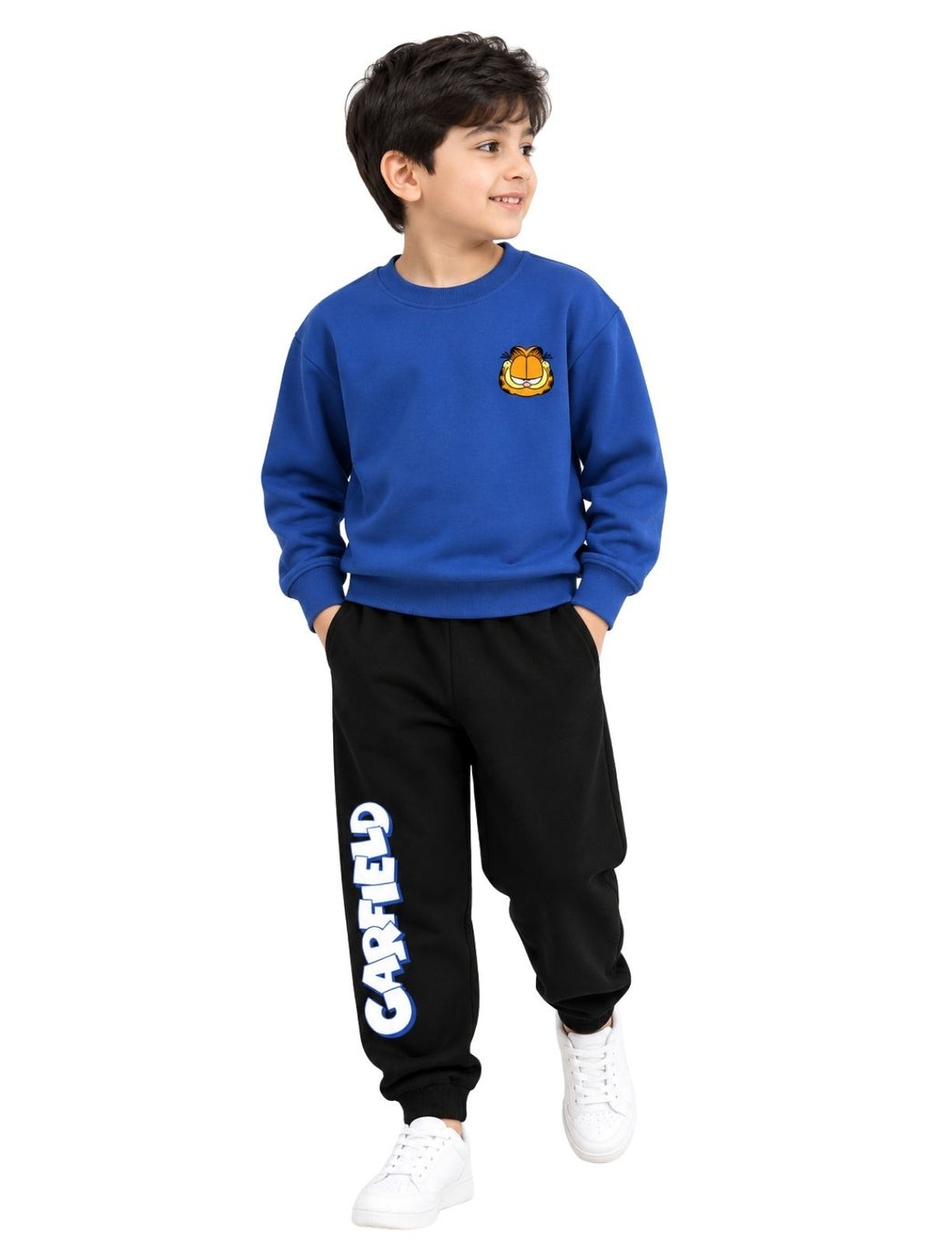 Cool Cat Boys Printed Sweatshirt & Jogger Set – Garfield©