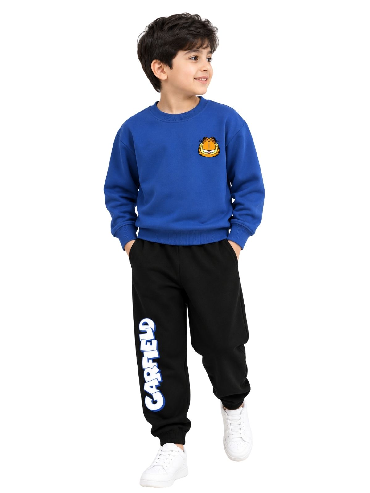 Cool Cat Boys Printed Sweatshirt & Jogger Set – Garfield©