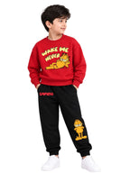 Wake Me Never Boys Printed Sweatshirt & Jogger Set – Garfield©