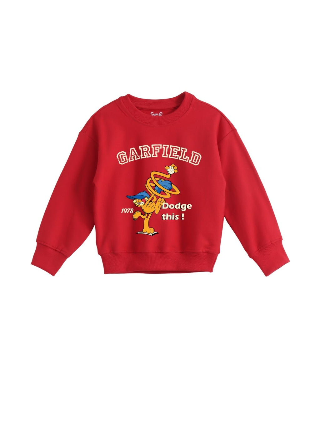Dodge This Boys Printed Sweatshirt – Garfield©
