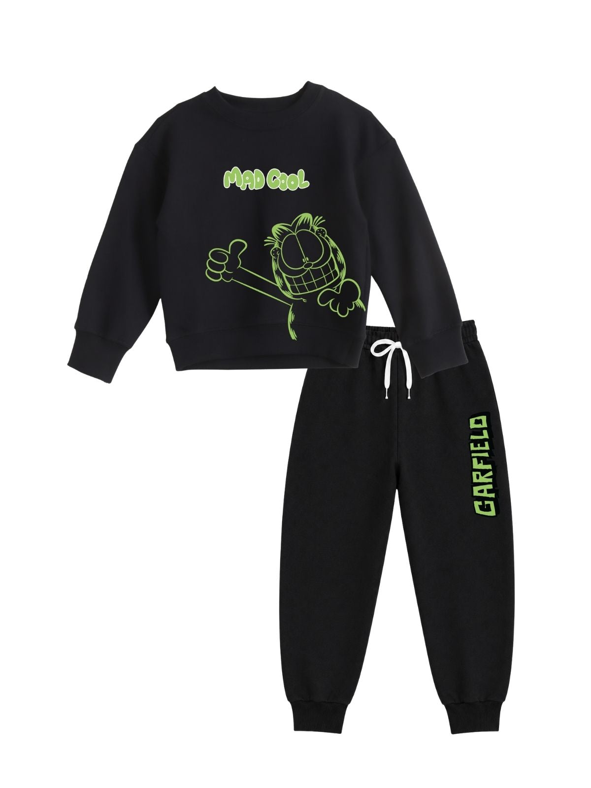 Mad Cool Boys Printed Sweatshirt & Jogger Set – Garfield©