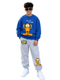 Too Cute to Care Boys Printed Sweatshirt & Jogger Set – Garfield©