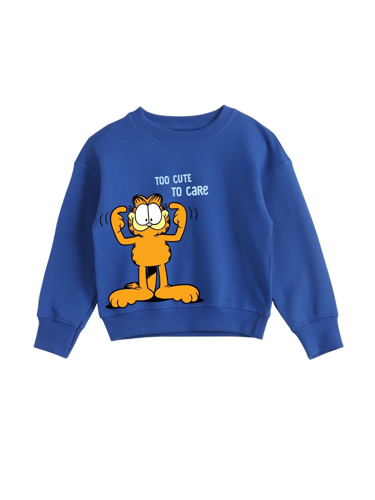 Too Cute to Care Boys Printed Sweatshirt & Jogger Set – Garfield©