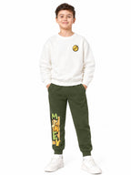Michelangelo Mikey Style Boys Printed Sweatshirt & Jogger Set – Ninja Turtles©