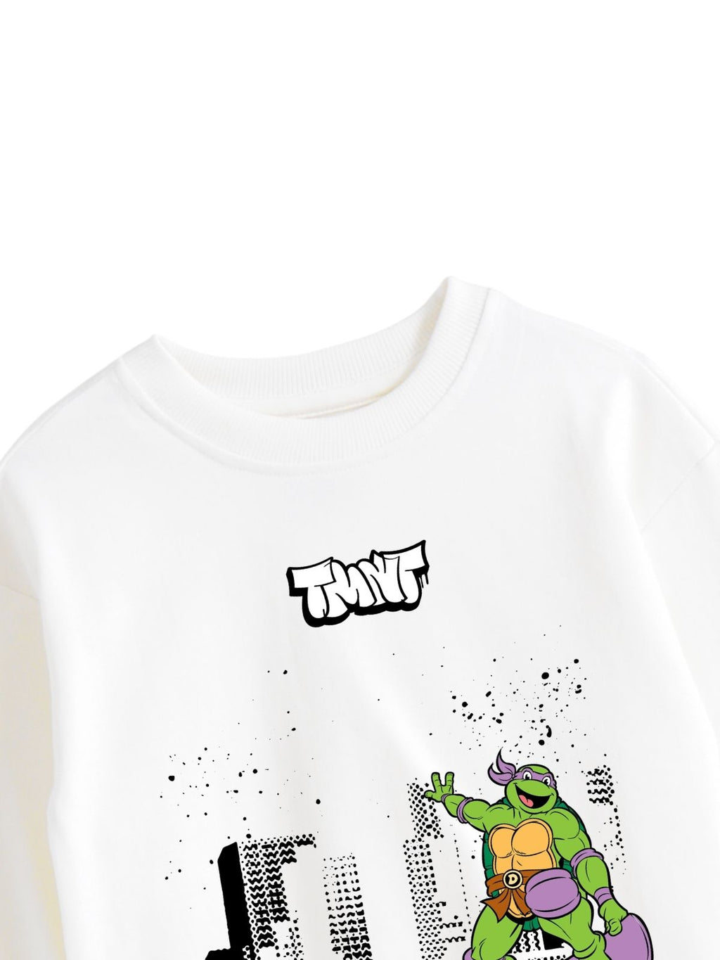 Donatello Urban Action Boys Printed Sweatshirt & Jogger Set – Ninja Turtles©