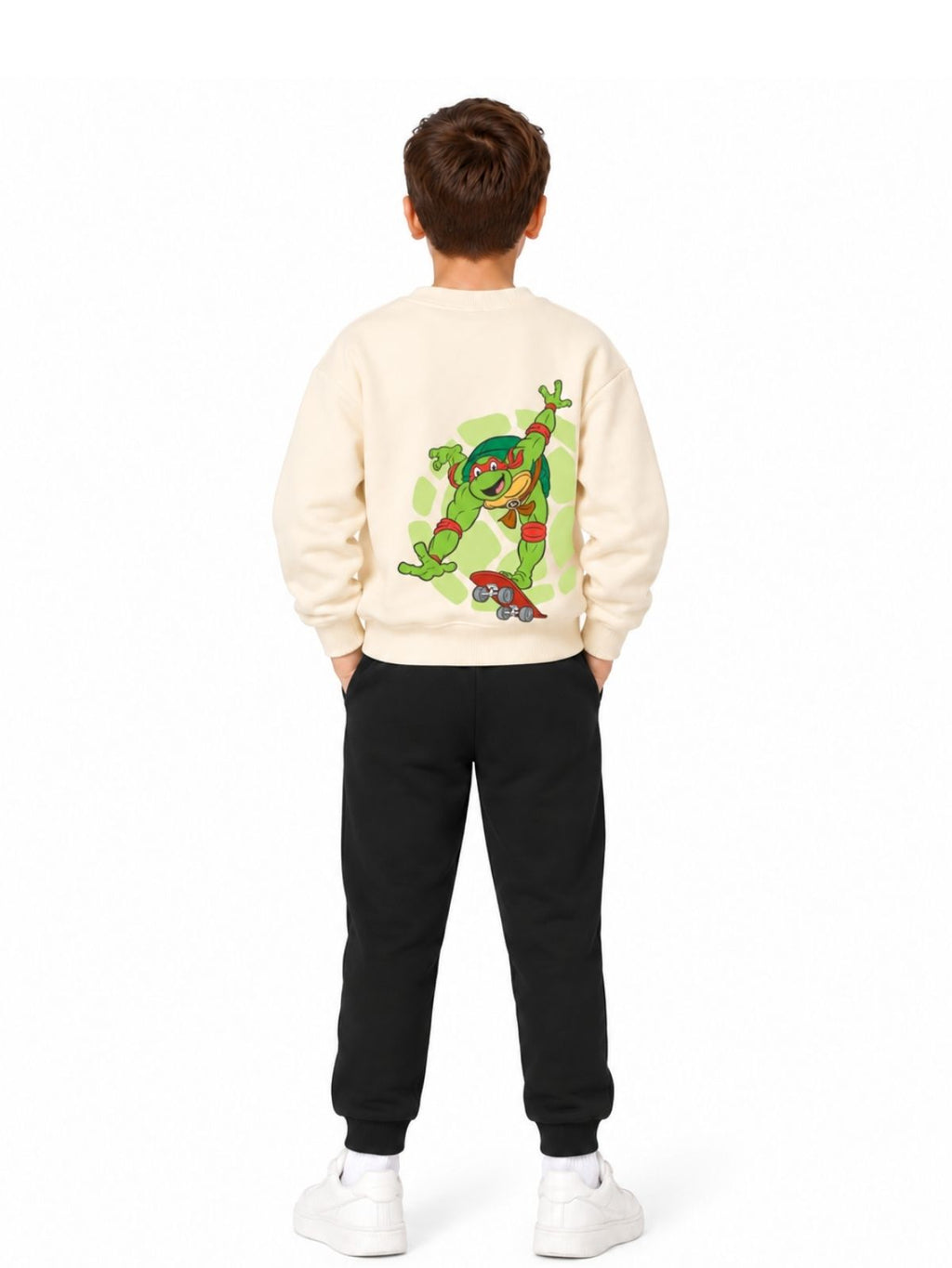 Raphael Ninja Power Boys Printed Sweatshirt & Jogger Set – Ninja Turtles©