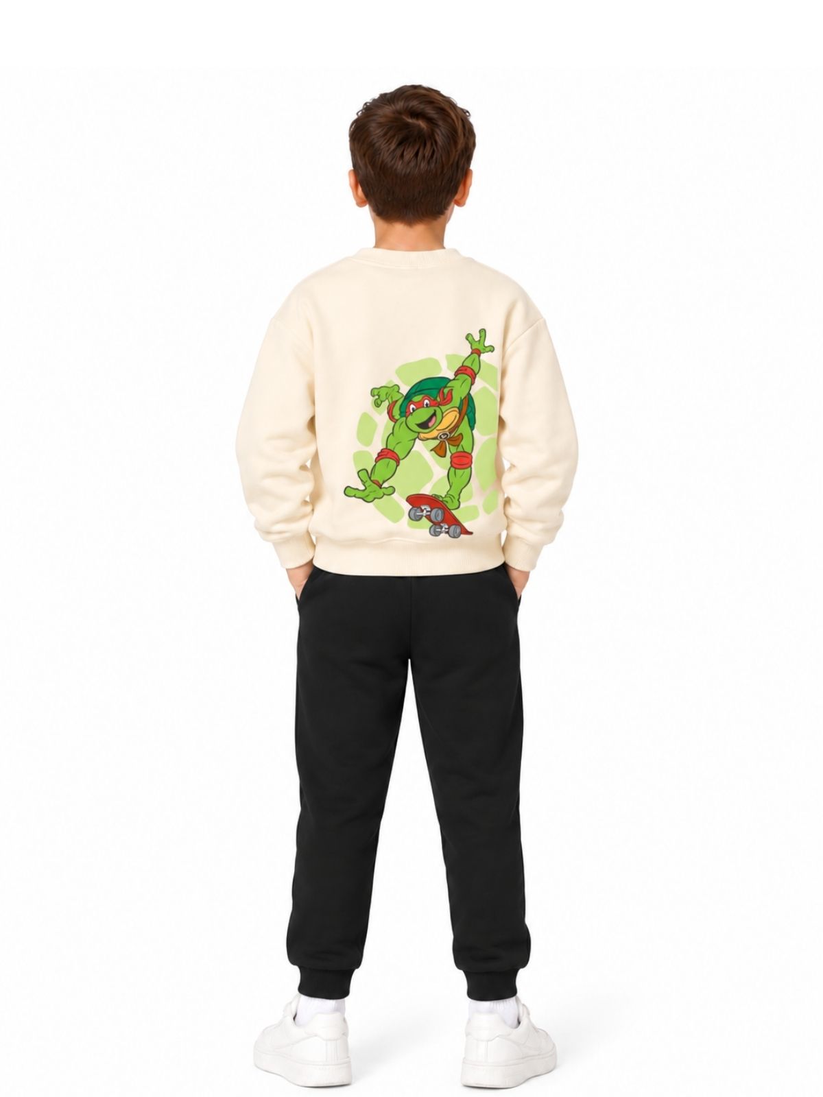 Raphael Ninja Power Boys Printed Sweatshirt & Jogger Set – Ninja Turtles©
