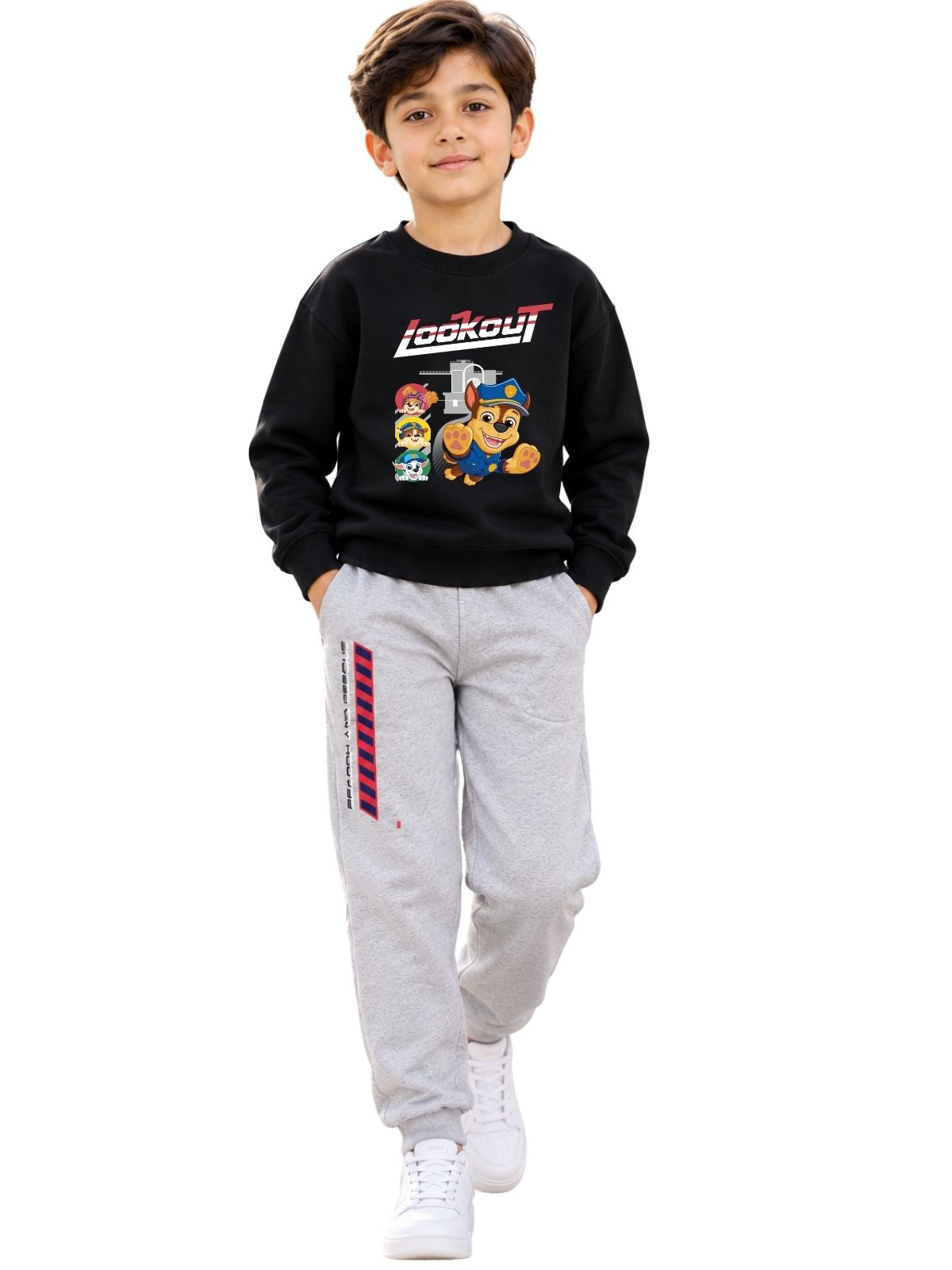 Lookout Rescue Squad Boys Printed Sweatshirt & Jogger Set – Paw Patrol©