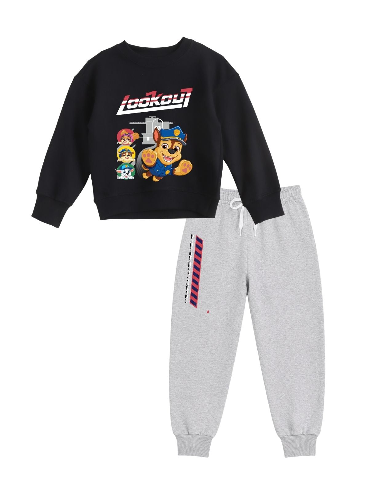 Lookout Rescue Squad Boys Printed Sweatshirt & Jogger Set – Paw Patrol©