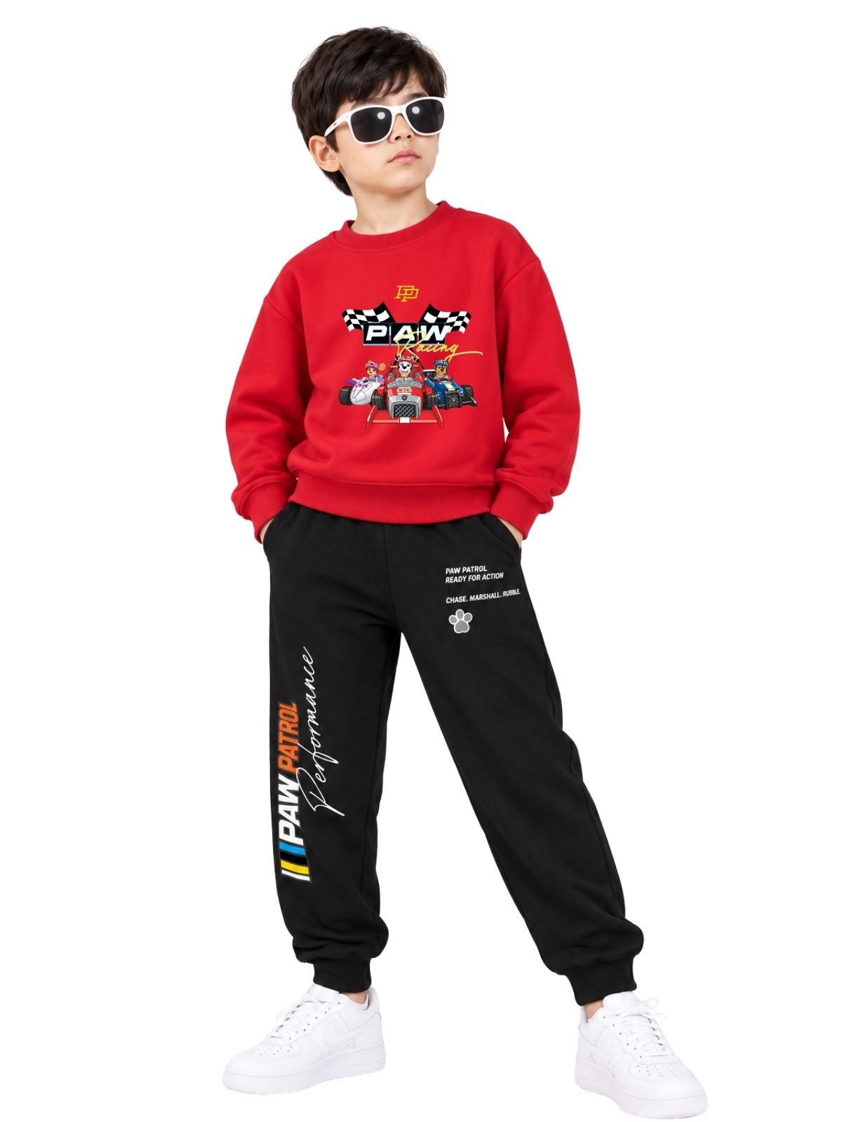 Racing Squad Boys Printed Sweatshirt & Jogger Set – Paw Patrol©