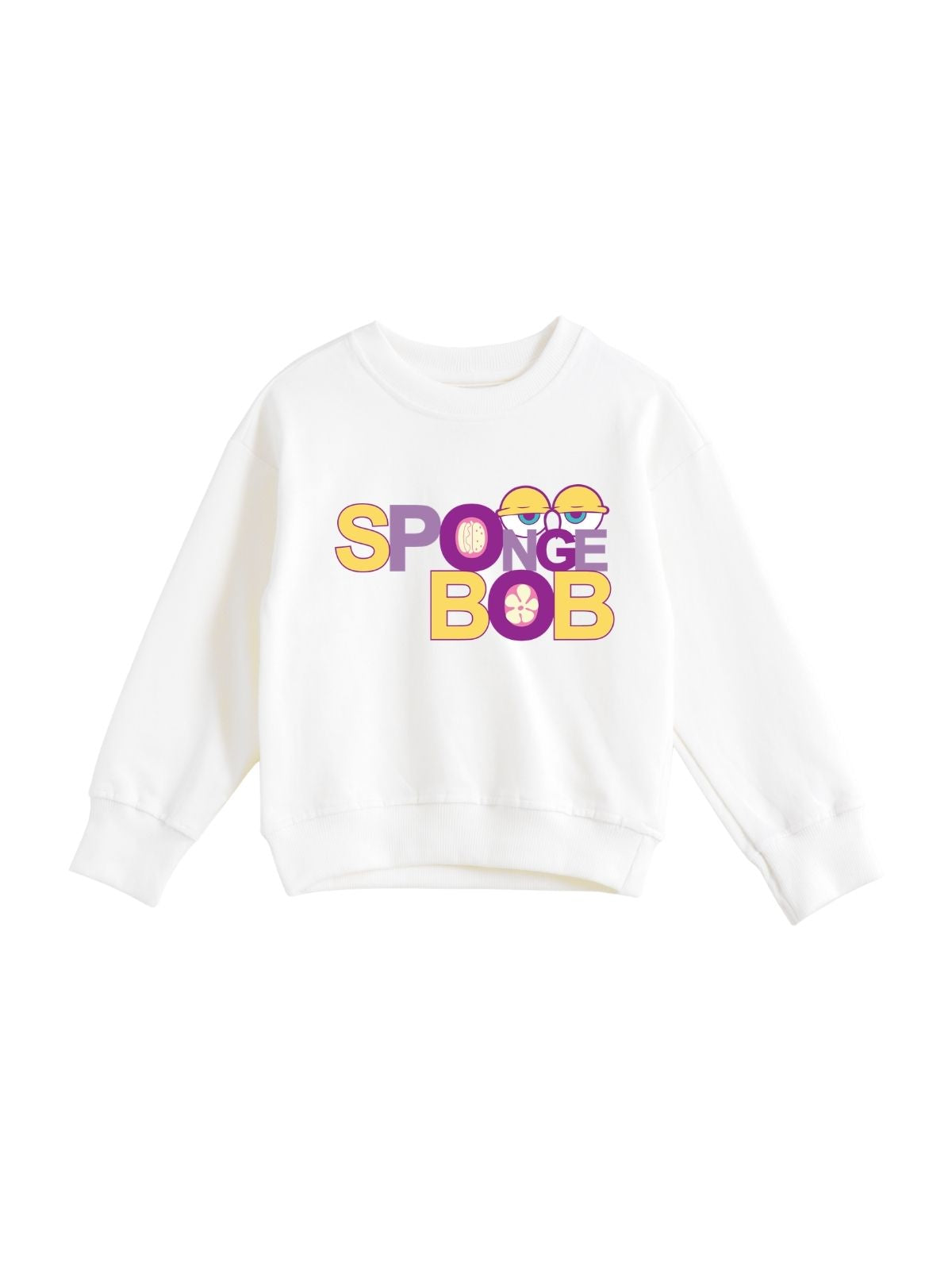 SquarePants Girls Logo Print Sweatshirt & Jogger Set – SpongeBob©