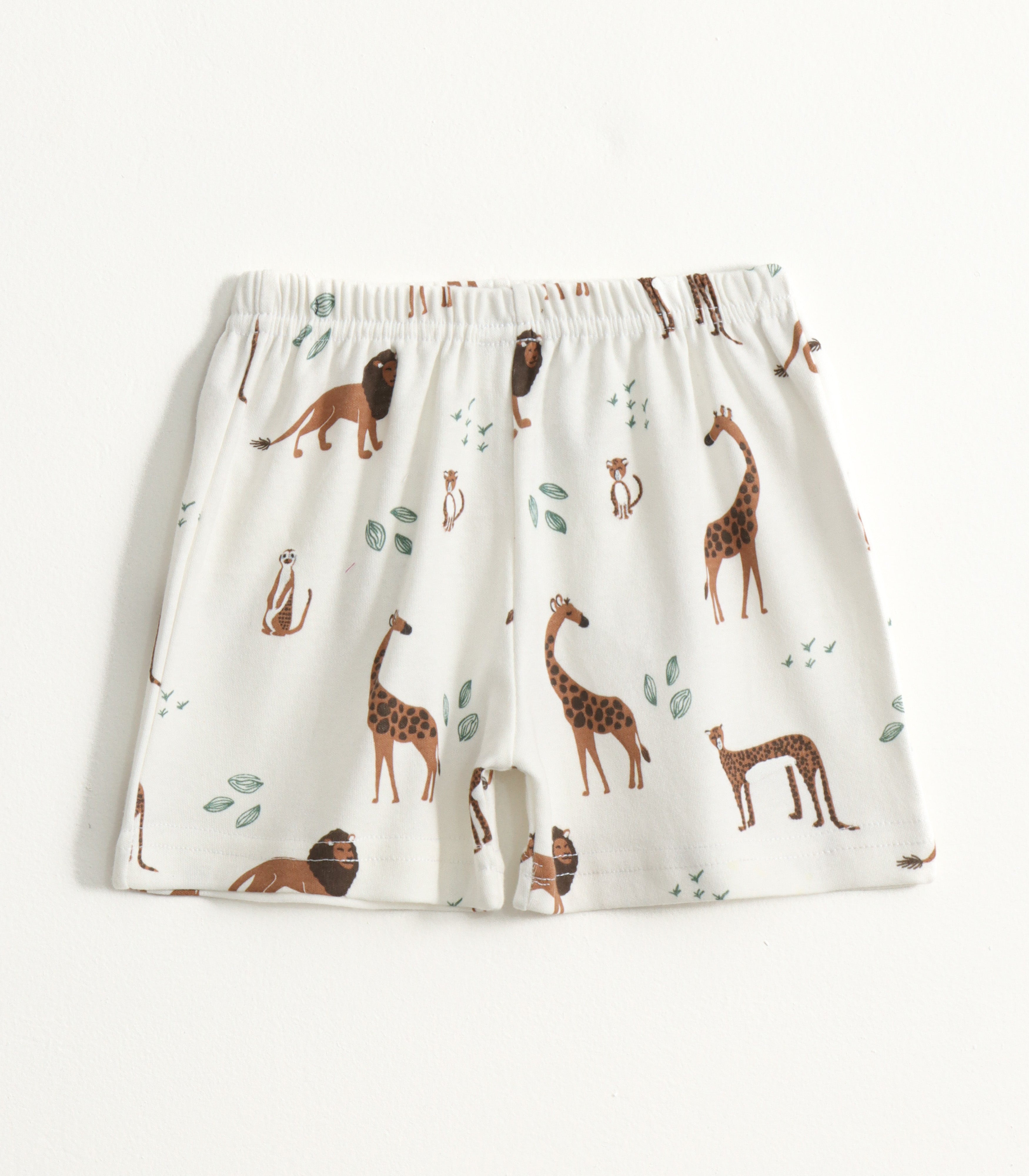 Safari Friends Cute Animal Print Lounge Wear Set