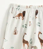 Safari Friends Cute Animal Print Lounge Wear Set