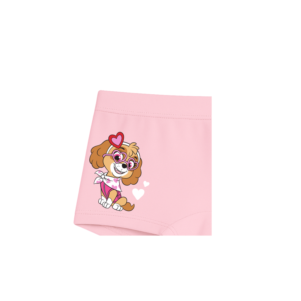 Skye Paw Patrol Cute Heart Pose Cartoon Printed Girls Panty