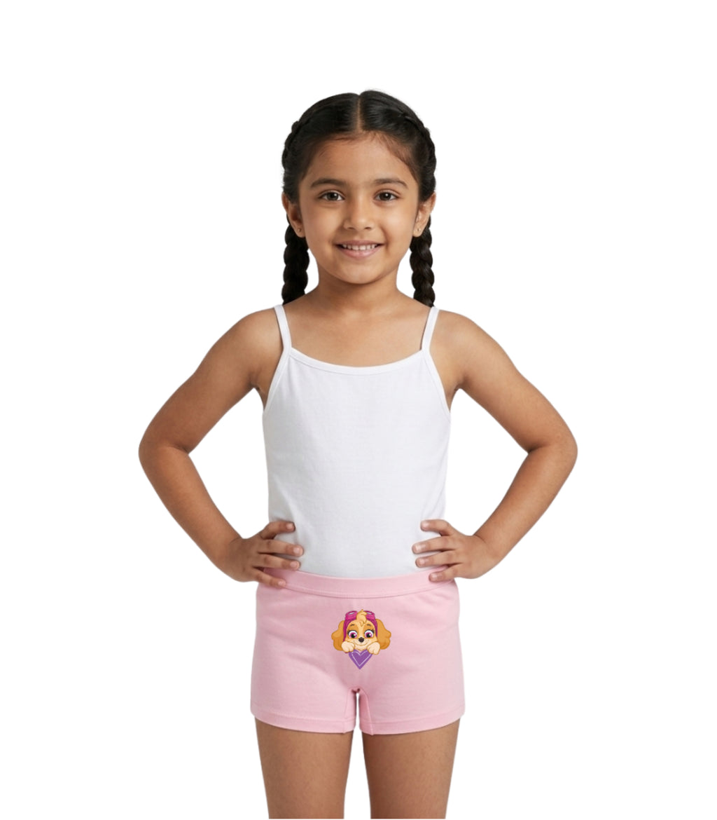 Skye Paw Patrol Flying Heart Cartoon Printed Girls Panty