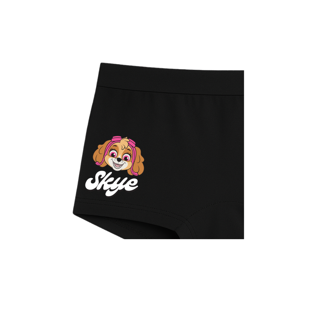 Skye Paw Patrol Logo Cute Face Cartoon Printed Girls Panty