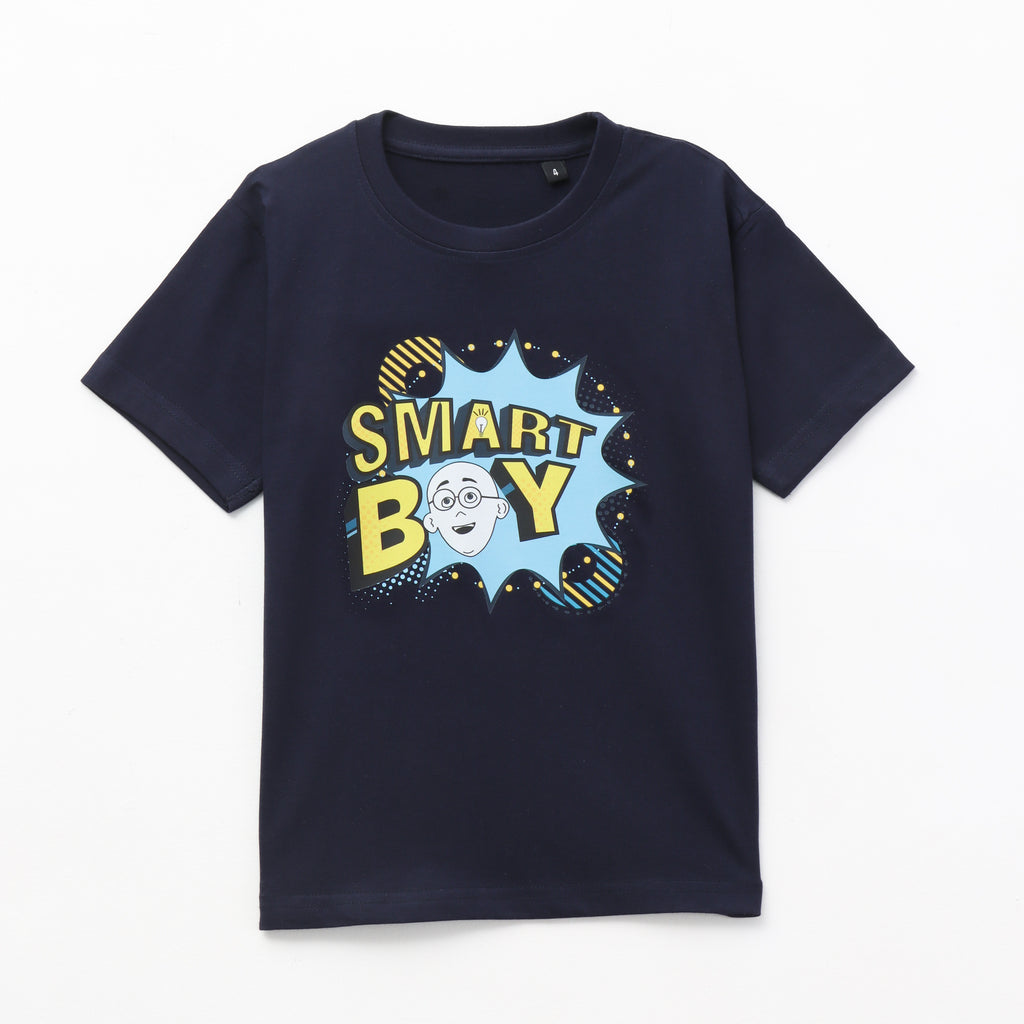 Smart Boy Comic Style Kids T-Shirt – Motu Patlu