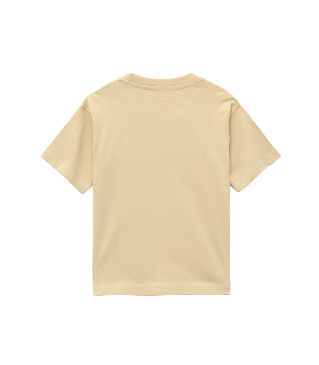 SpongeBob Beige Cartoon Graphic T-Shirt