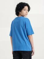 SpongeBob “Having a Swell Time” Cartoon Print Kids T-Shirt