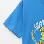 SpongeBob “Having a Swell Time” Cartoon Print Kids T-Shirt