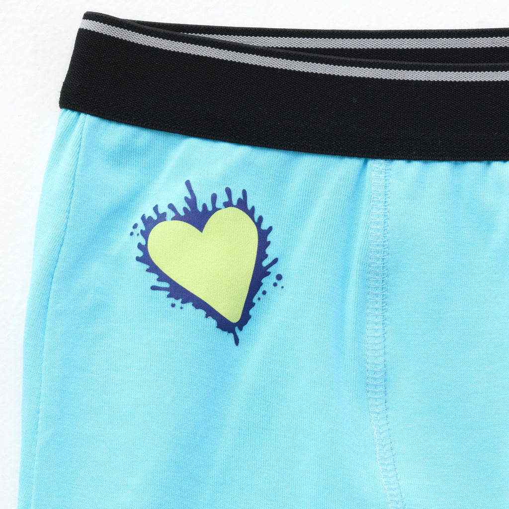 SpongeBob_Patrick_Friends_Heart_Print_Kids_Boys_Trunks