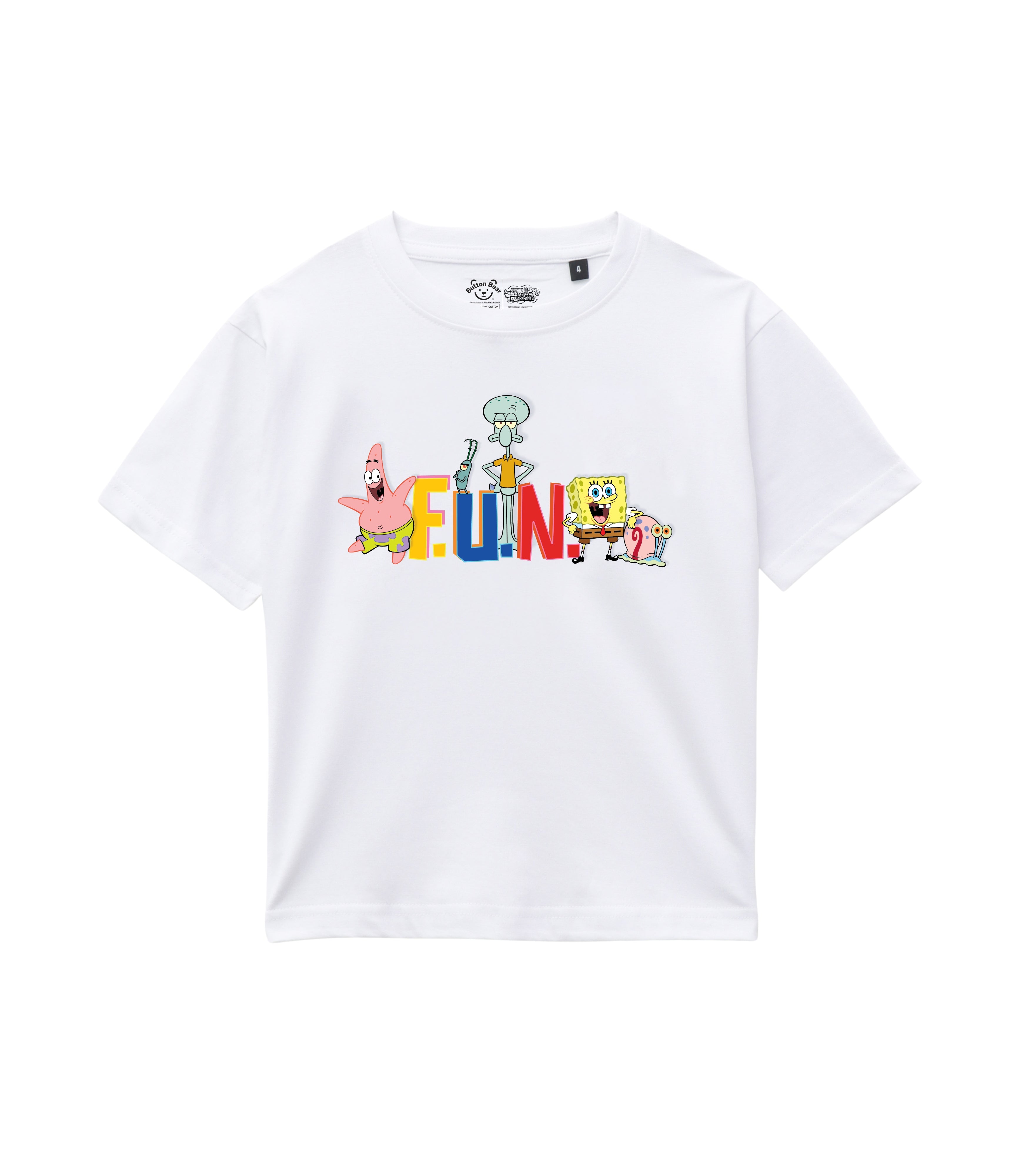 SpongeBob SquarePants Fun Print Kids T-Shirt