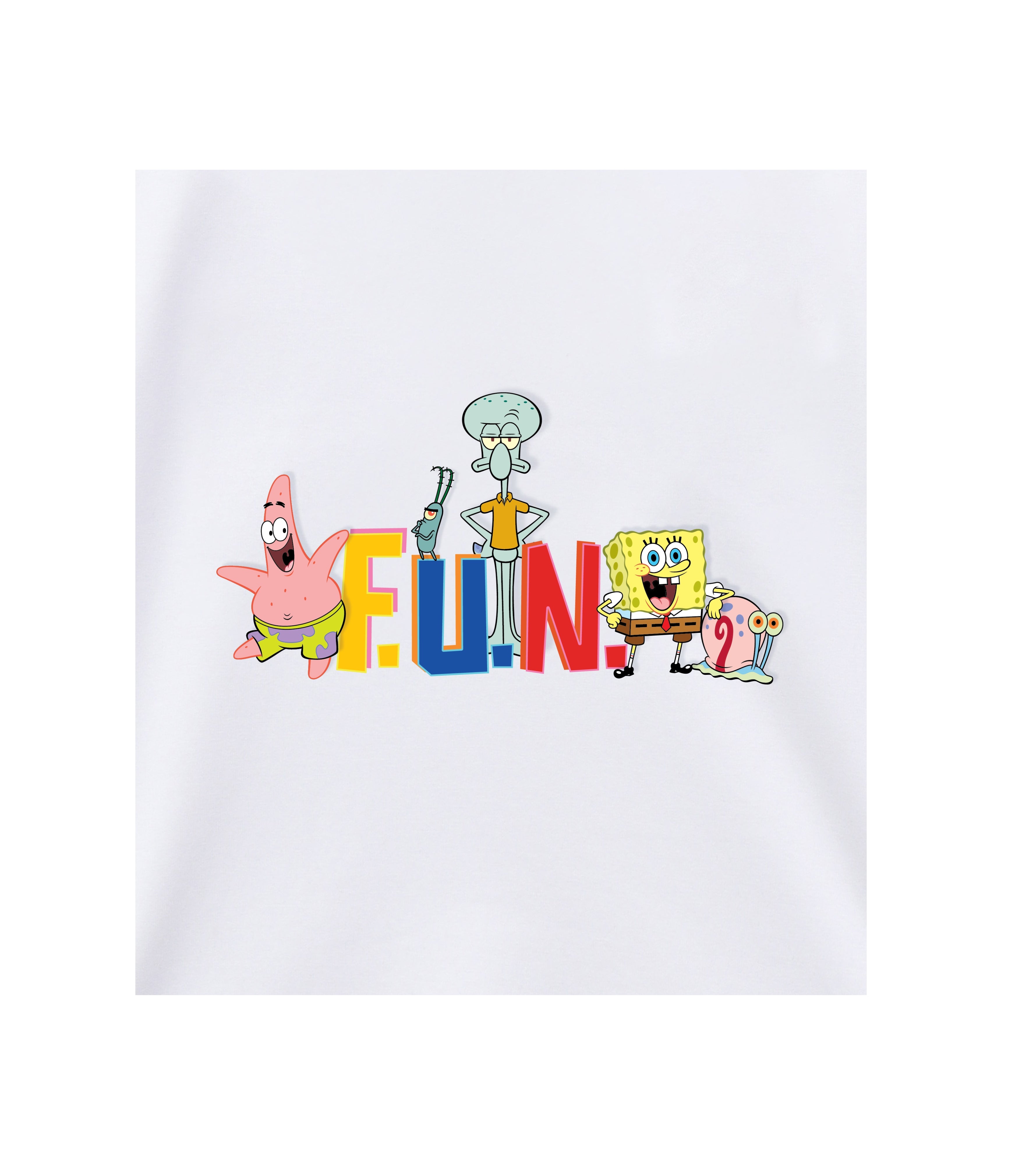 SpongeBob SquarePants Fun Print Kids T-Shirt