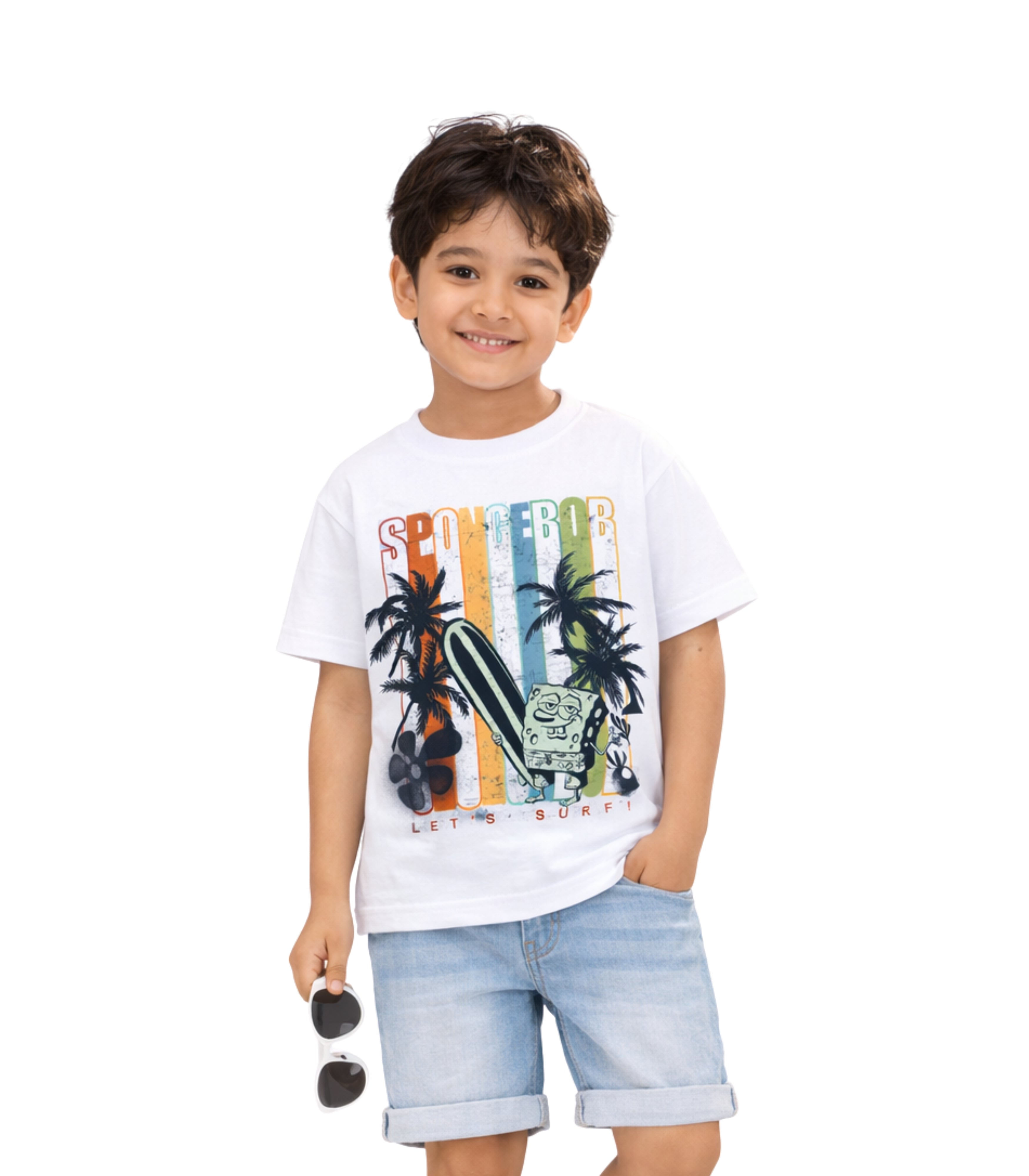 SpongeBob Surf Vibes Kids T-Shirt