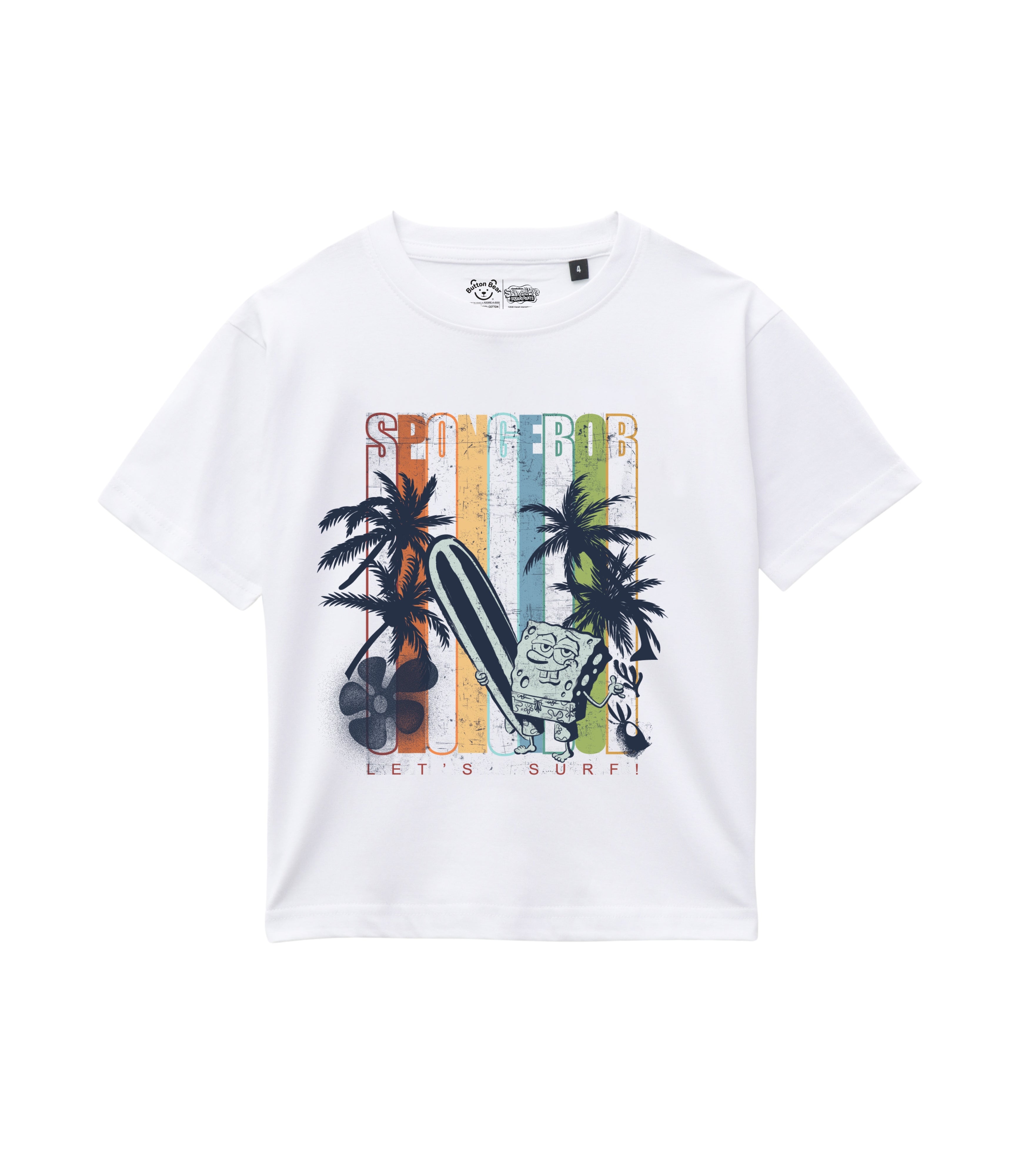 SpongeBob Surf Vibes Kids T-Shirt