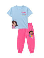 I Am Dora Print Kids T-Shirt & Jogger Set – Dora the Explorer©