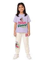 Ready to Explore Graphic Kids T-Shirt & Jogger Set – Dora the Explorer©