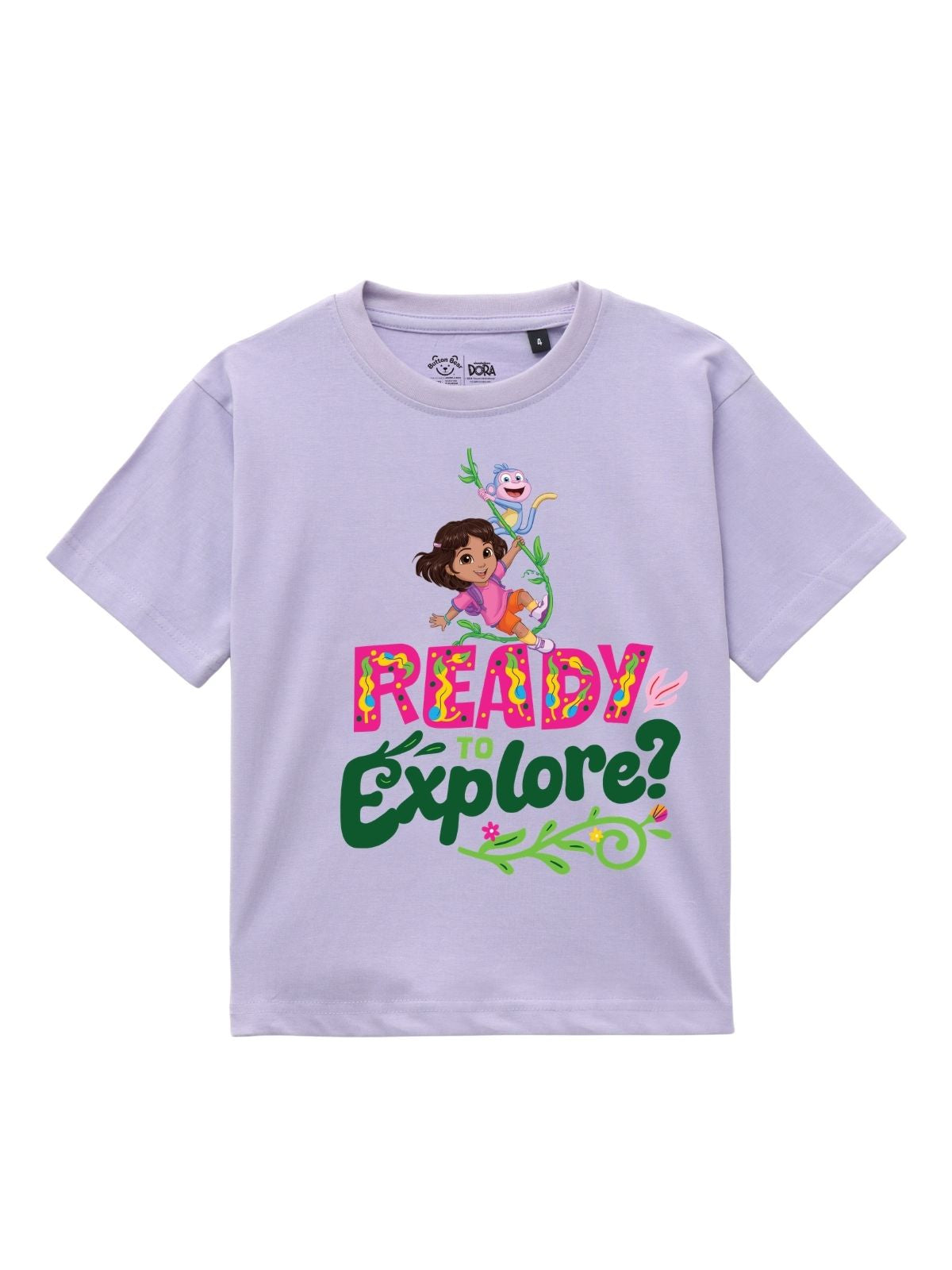 Ready to Explore Graphic Kids T-Shirt & Jogger Set – Dora the Explorer©