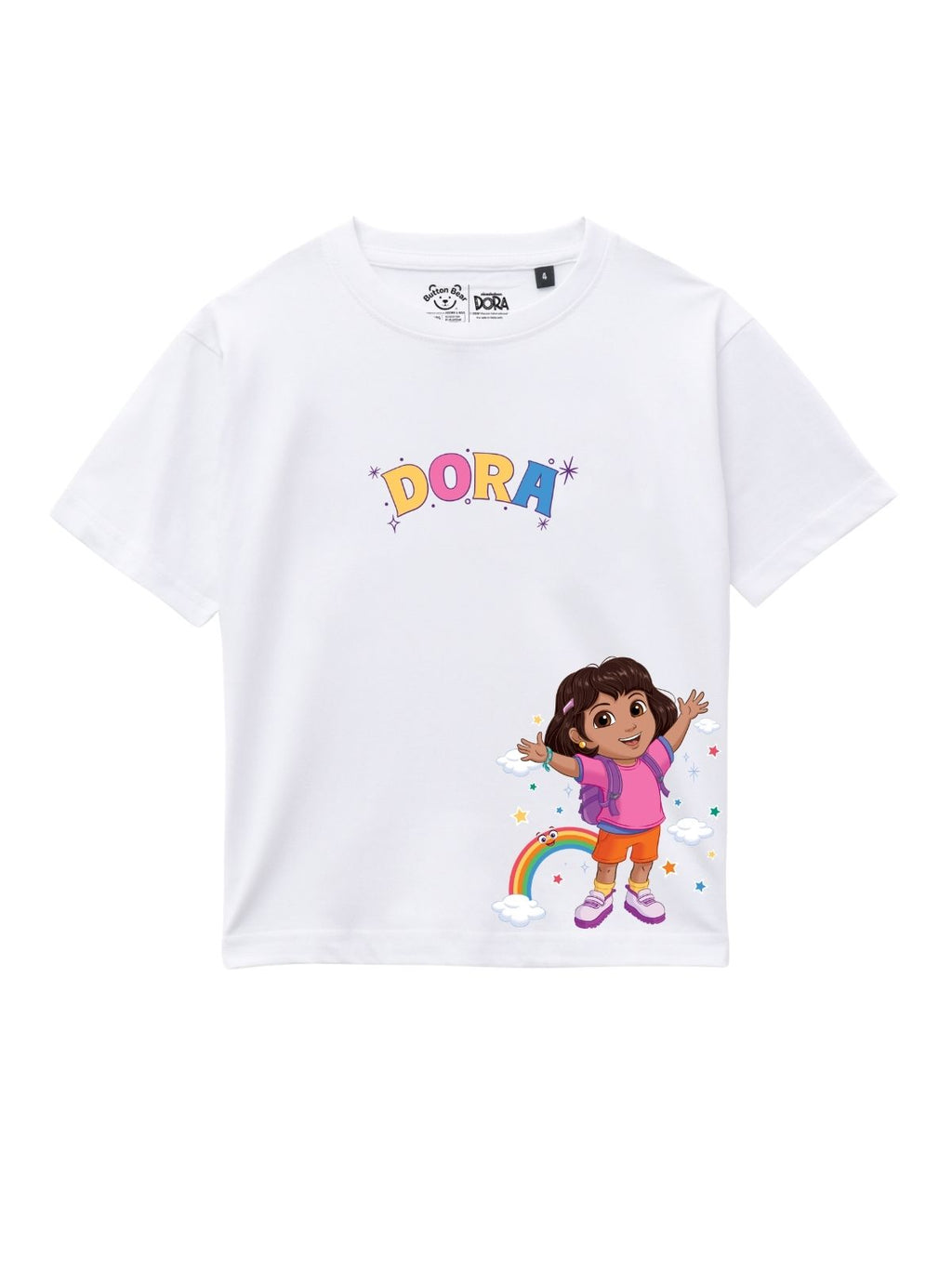 Rainbow Adventure Dora Kids T-Shirt & Jogger Set – Dora the Explorer©