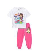 Dora the Explorer Adventure Graphic Kids T-Shirt & Jogger Set – Dora the Explorer©