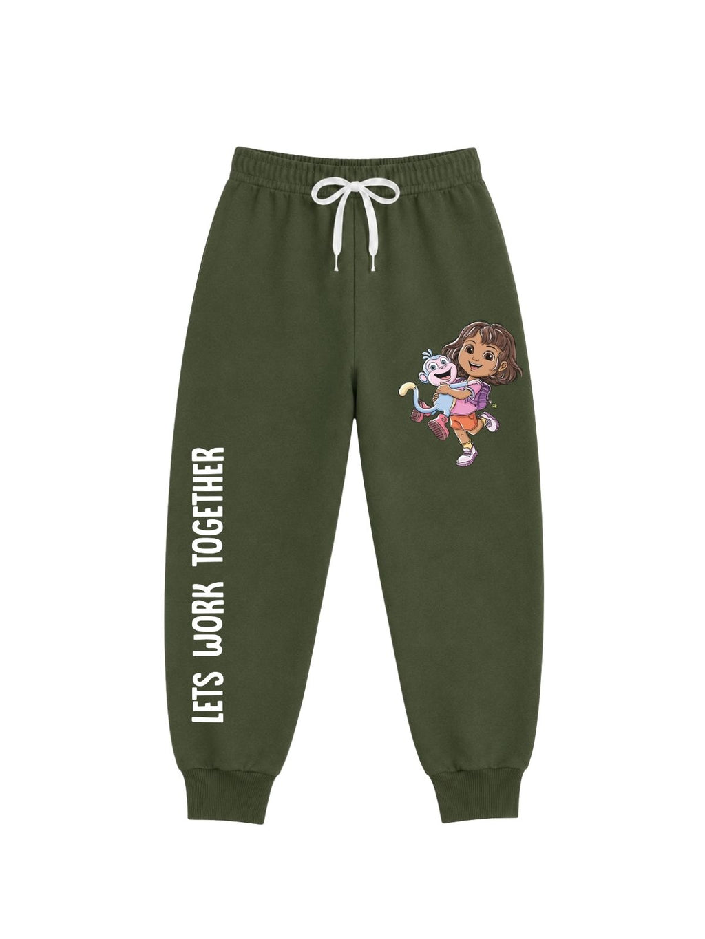 We Can Do It Print Kids T-Shirt & Jogger Set – Dora the Explorer©