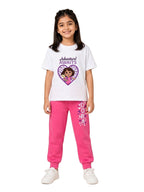 Adventure Awaits Heart Print Kids T-Shirt & Jogger Set – Dora the Explorer©
