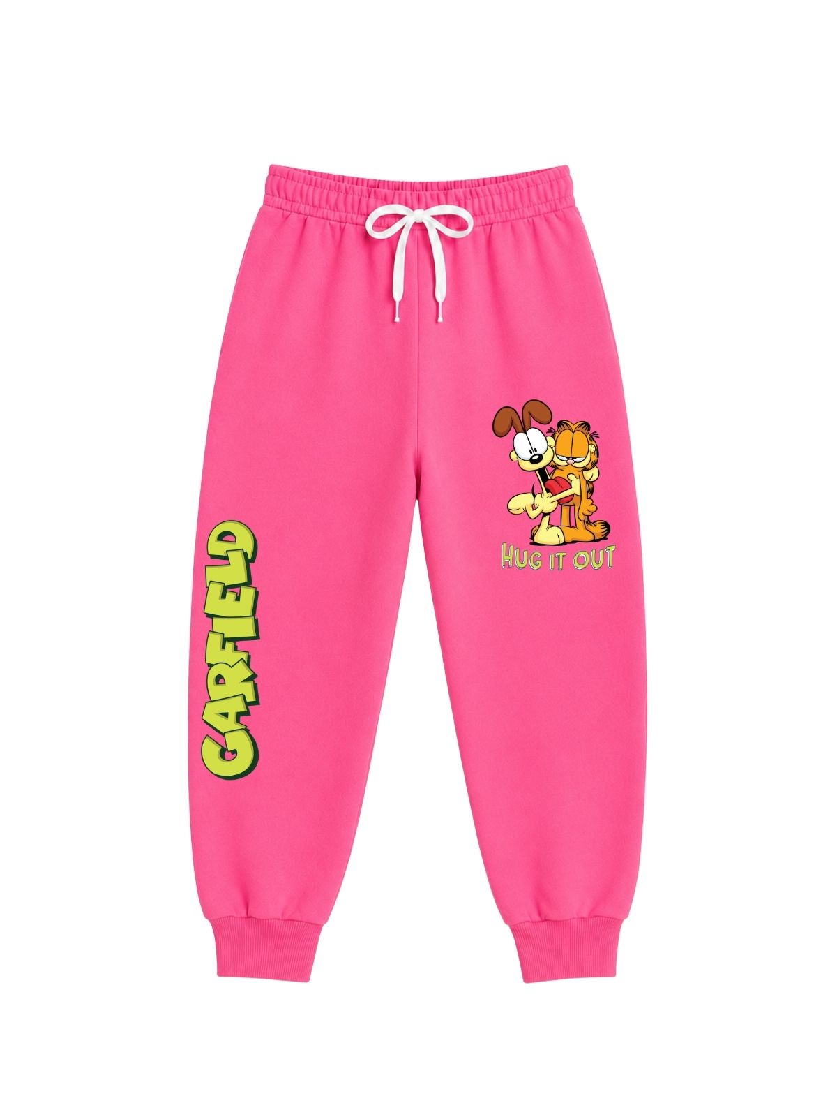 Smile Together Graphic Kids T-Shirt & Jogger Set – Garfield©